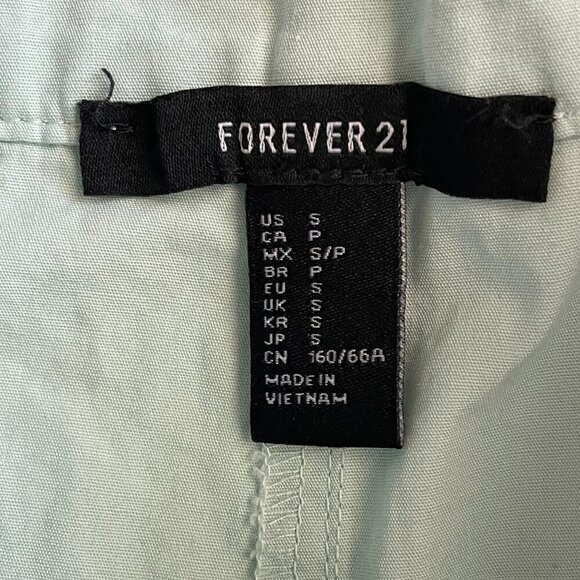 Forever 21 Mint Green Shorts Size S - Picture 4 of 6